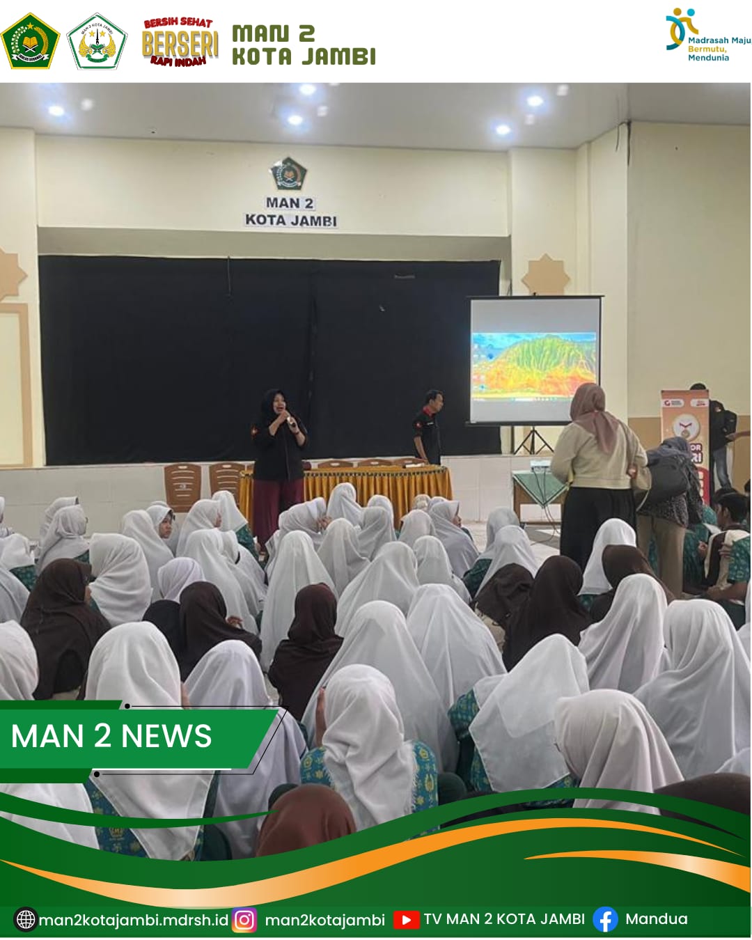 Ganesha Operation Dorong Siswa MAN 2 Kota Jambi Raih PTN Impian
