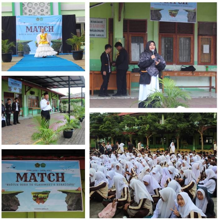 Jelang pembagian Rapor, OSIM Fasilitasi pelaksanaan Class Meeting MAN 2 Kota Jambi