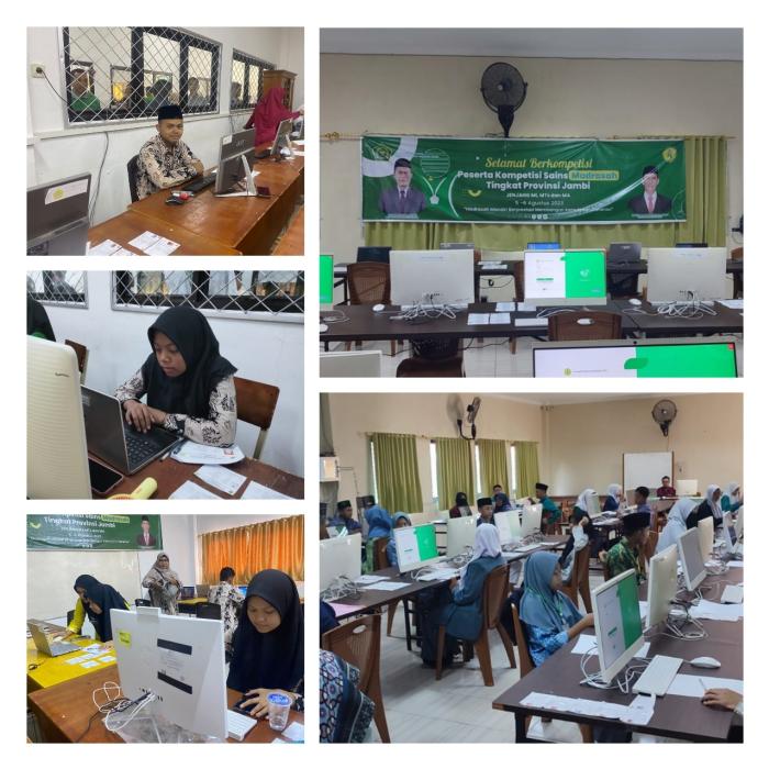 Enam Peserta Didik MAN 2 Kota Jambi Mengikuti KSM Tingkat Provinsi 