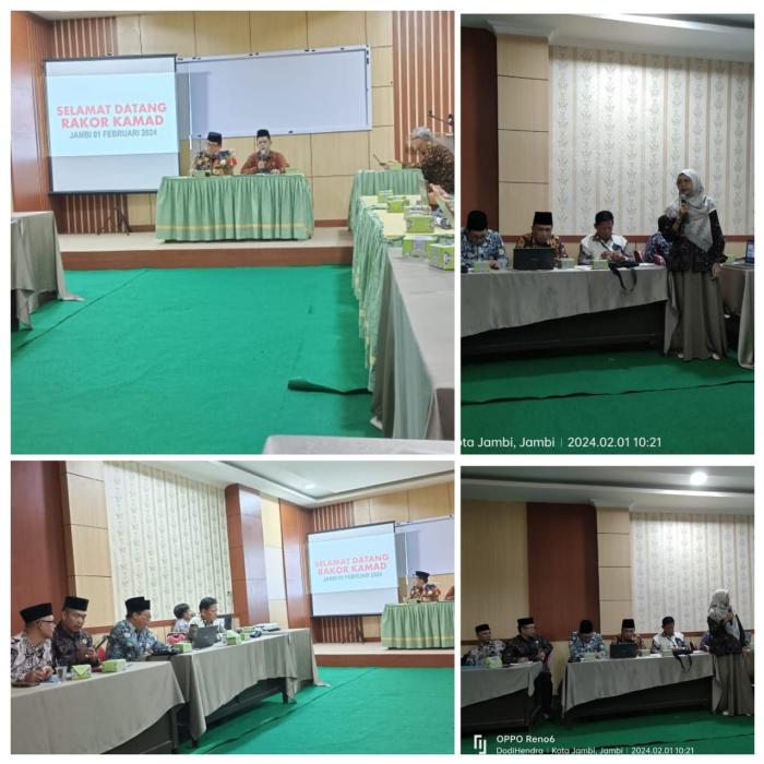 MAN 2 Kota Jambi Berpartisipasi dalam Pertemuan Kepala Madrasah Negeri di Kantor Kementerian Agama Kota Jambi