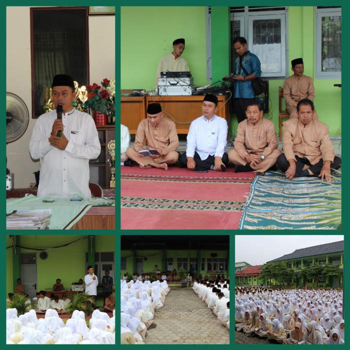 Kepala Madrasah Baru, Bapak Andi Asfiron, S.Pd.I., M.Pd.I Disambut Hangat Siswa dan Guru MAN 2 Kota Jambi