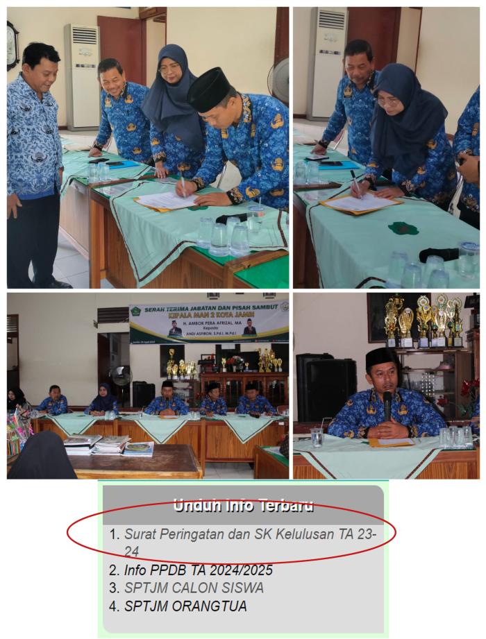 Rapat Kelulusan di MAN 2 Kota Jambi: Semua Siswa Kelas XII Lulus