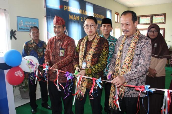 Peresmian BI Corner MAN 2 Kota Jambi