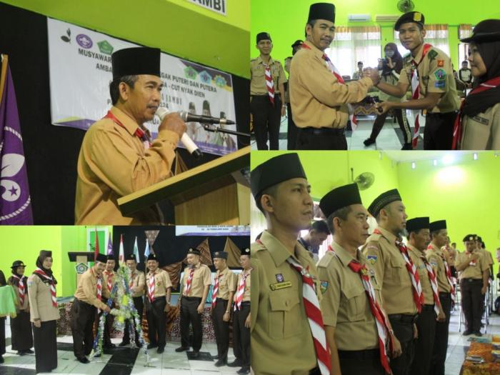 Gudep 03.123-03.124 MAN 2 Kota Jambi Adakan Musyawarah Ambalan 