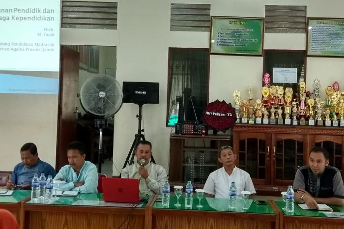 Sosialisasi SIMPATIKA di MAN 2 Kota Jambi