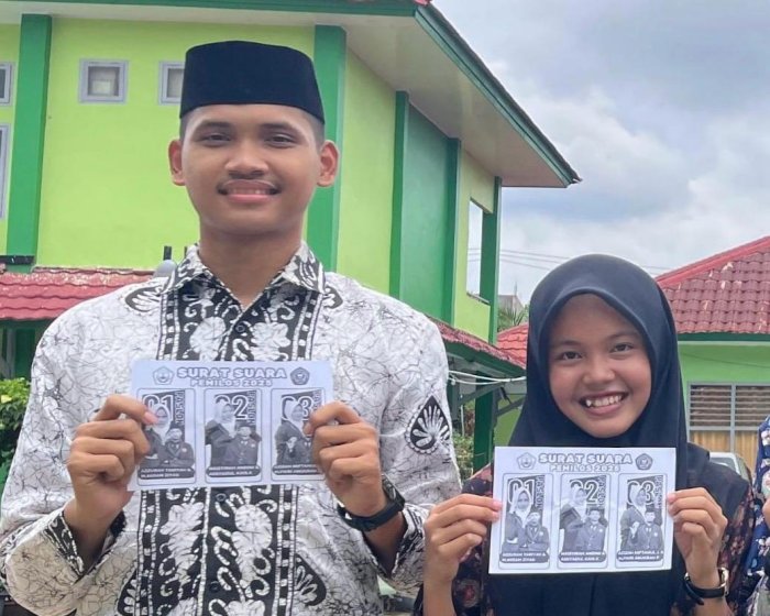 Langkah Awal Azzura-Akram sebagai Pemimpin Baru OSIM MAN 2 Kota Jambi