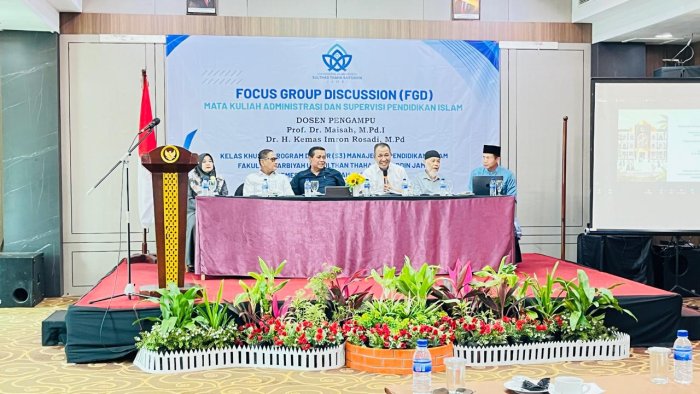 Kepala MAN 2 Kota Jambi Hadiri FGD Pascasarjana UIN STS Jambi, Bahas Administrasi dan Supervisi Pendidikan Islam