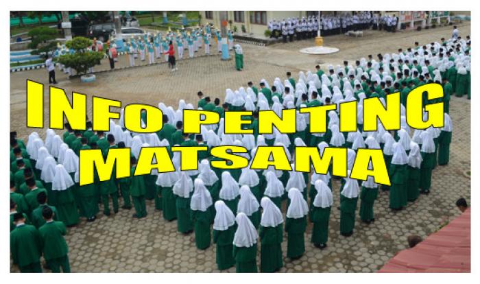 Info Penting Lanjutan MaTSaMa MAN 2 Kota Jambi