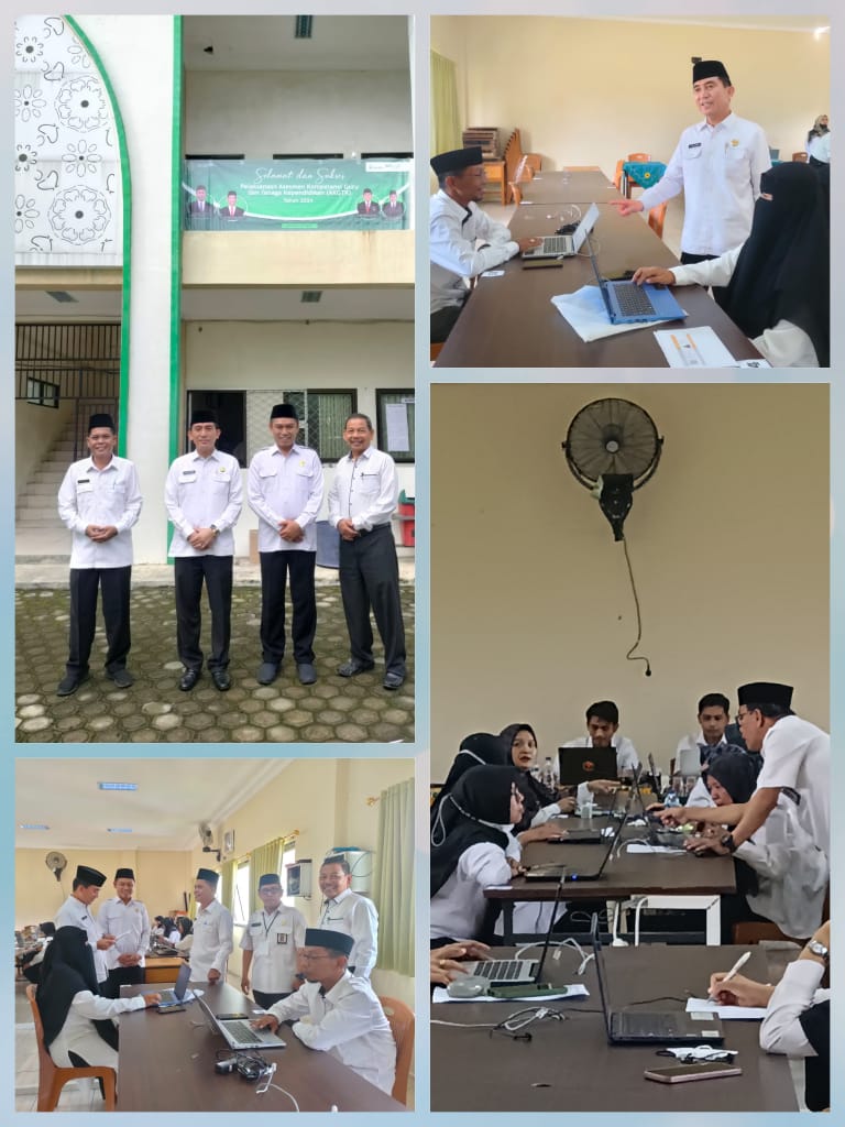 Kepala KanKemenag Kota Jambi Tinjau Langsung Kegiatan AKGTK 2024 di MAN 2 Kota Jambi