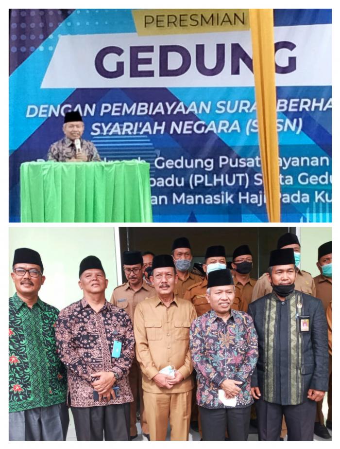 Sekjen Kemenag RI Meresmikan Gedung Multimedia MAN 2 Kota Jambi dan Gedung Lainnya dengan SBSN 