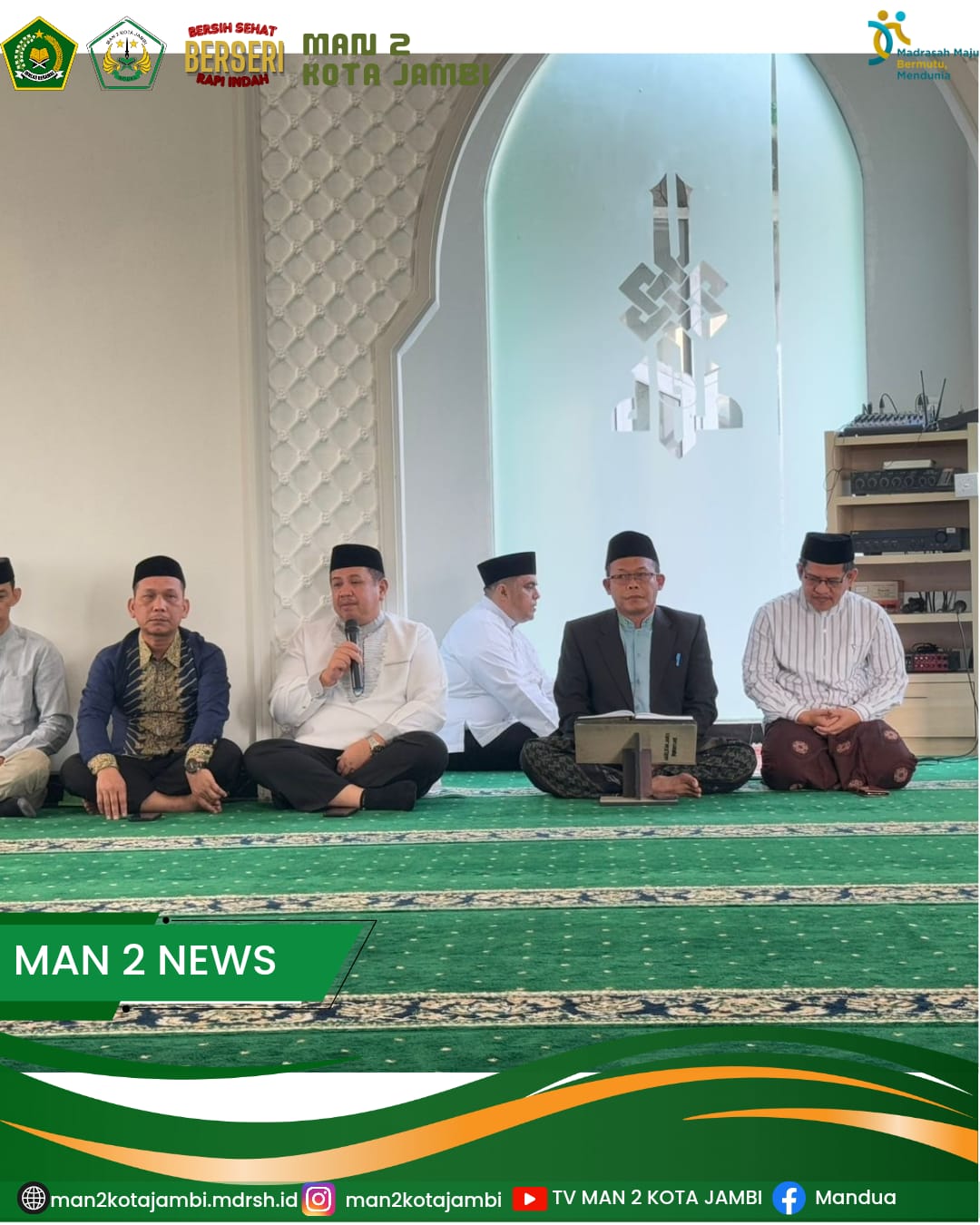 Gerak Semarak Kajian Kitab Kuning Dimulai, Kakanwil Kemenag Jambi: â€œMenjadi Jalan Kesejukan dalam Berkarya dan Beribadahâ€