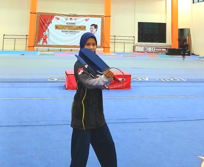 Dari Jambi Menuju Kudus: Kisah Wushu Sukma Tri Nur Azizah