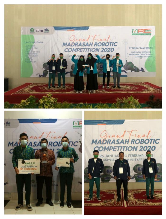 Siswa MAN 2 Kota Jambi Raih Juara 3 Best Point Pada MRC 2020 
