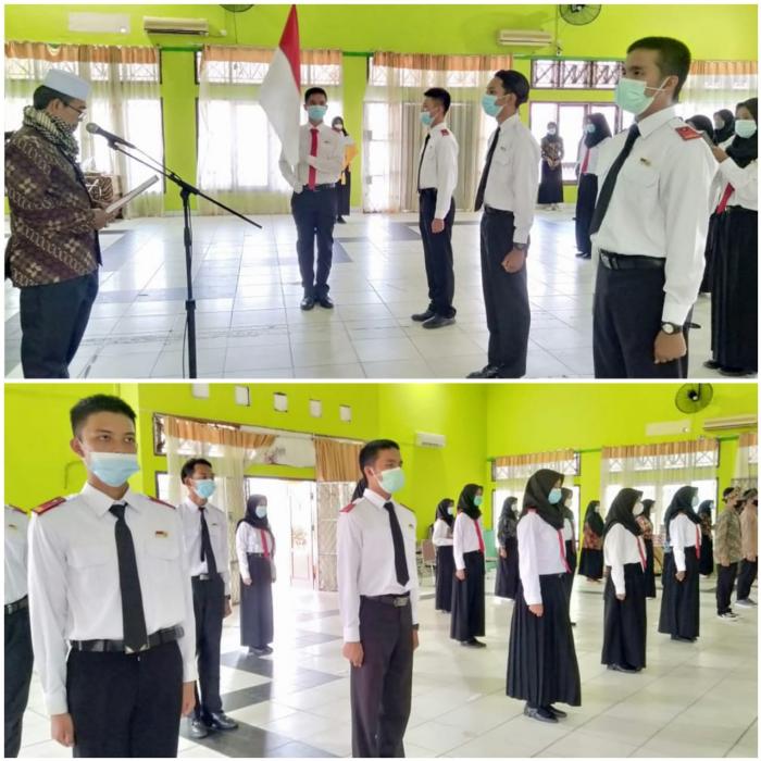 Berlangsung Semi Virtual, Kepala MAN 2 Kota Jambi Lantik Pengurus PPDB MAN 2 Kota Jambi Masa Bakti 2020/ 2021