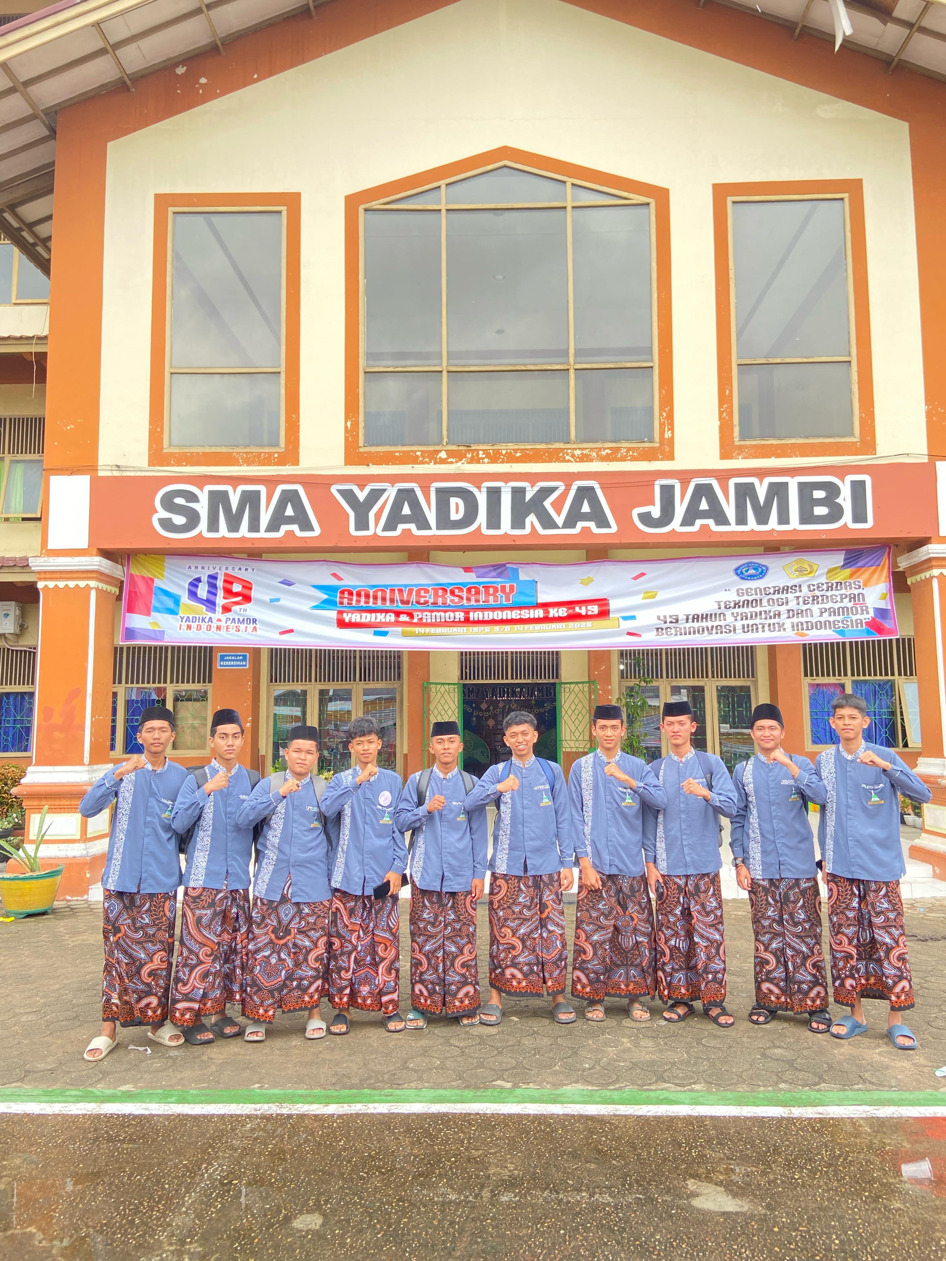 Hadroh Sababul Jannah MAN 2 Kota Jambi Ikuti Lomba di Gebyar Yadika Jambi ke-5