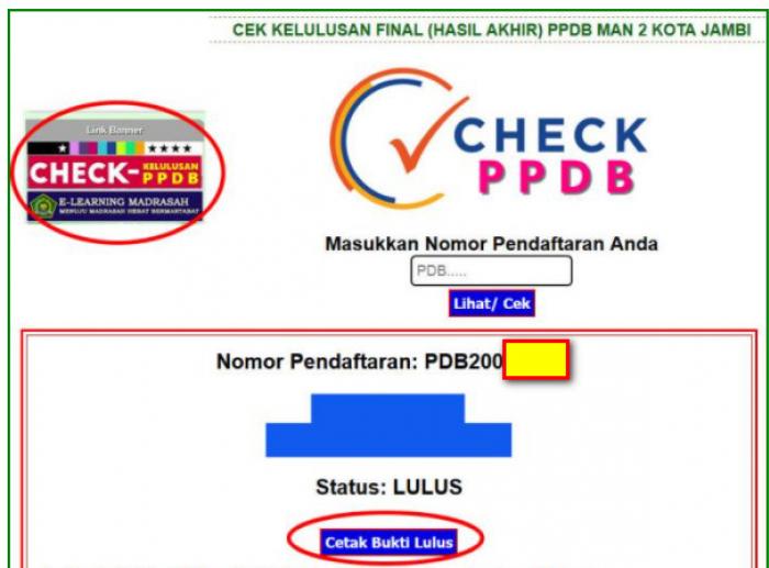 Pengumuman Kelulusan Peserta Didik Baru TA 2021/2022