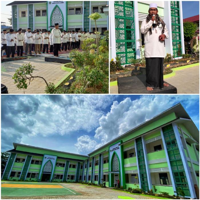 Tasyakuran Gedung Baru, MAN 2 Kota Jambi Gelar Zikir dan Doa Bersama Tasyakuran Gedung Baru, MAN 2 Kota Jambi Gelar Zikir dan Doa Bersama