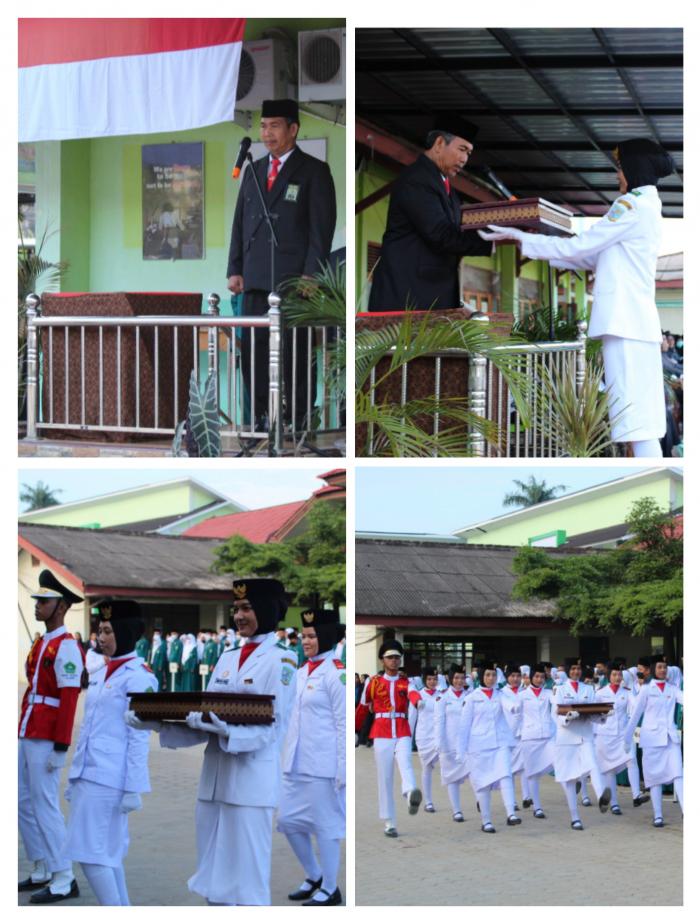 Peringati HUT RI ke â€“ 77, MAN 2 Kota Jambi Selenggarakan Berbagai Perlombaan dan Upacara Bendera