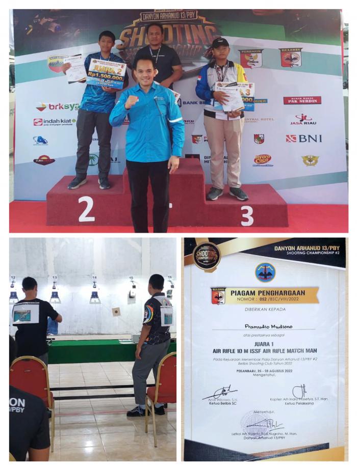 Siswa MAN 2 Kota Jambi Kembali Meraih Prestasi Pada Kejuaraan Menembak