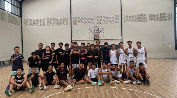 Tim Basket MAN 2 Kota Jambi Gelar Latihan Bersama SMK N 2, Panaskan Semangat Menuju Dian Harapan Fest