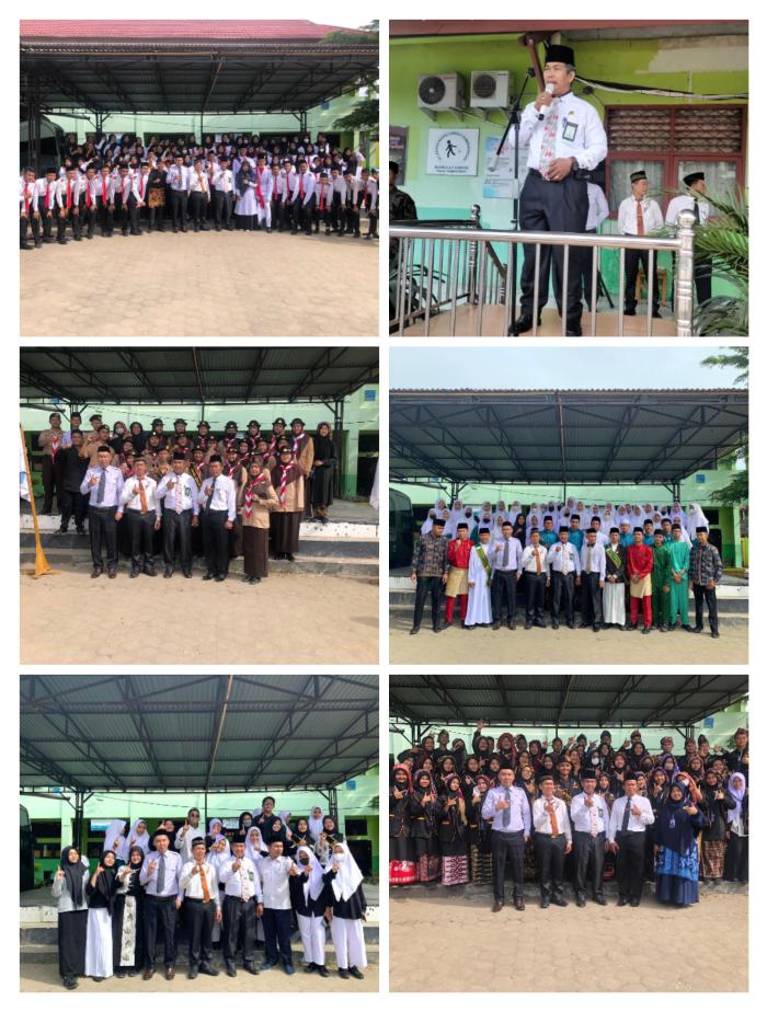 Serah Terima Jabatan Pengurus Osim dan Ekstrakurikuler periode 2022/2023