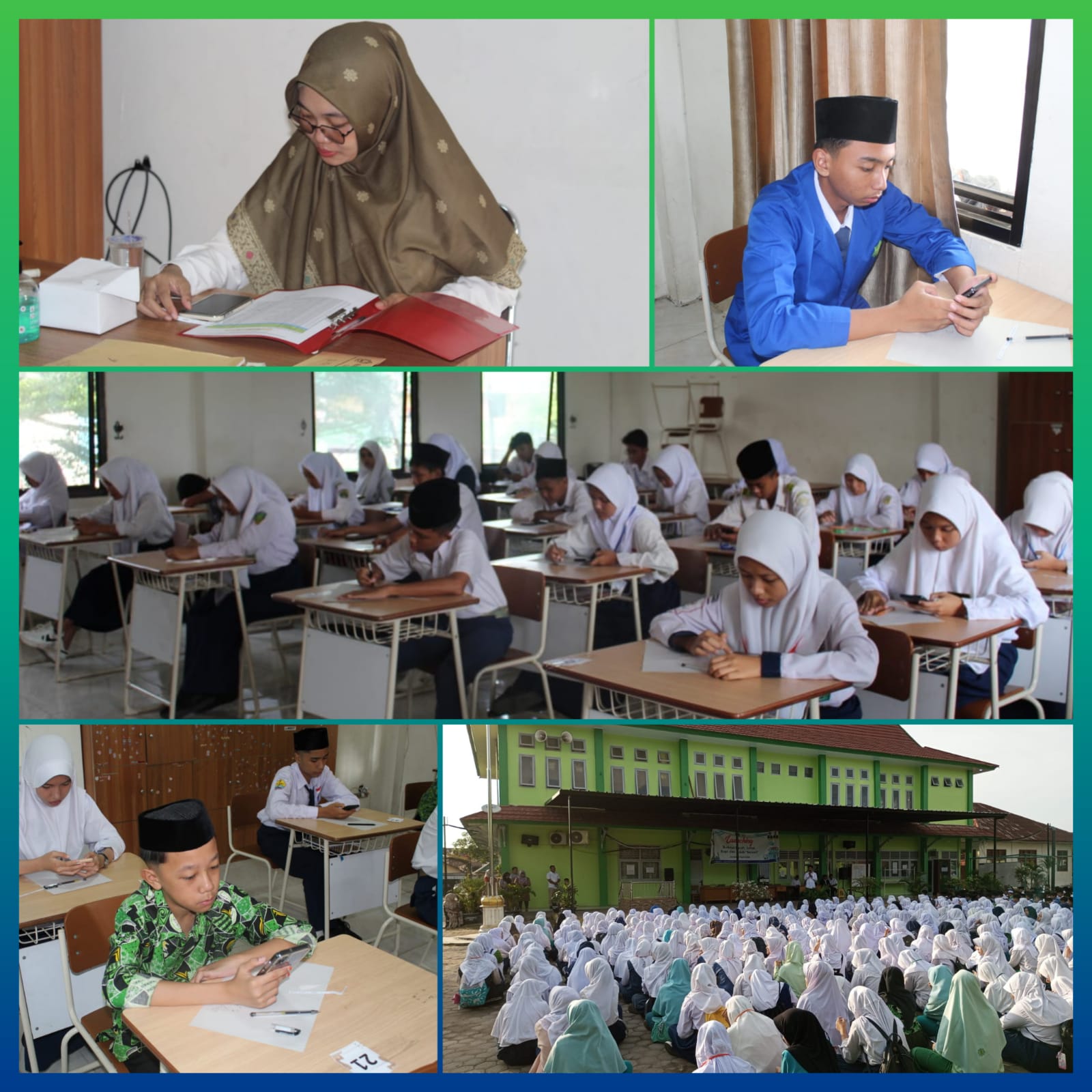 MAN 2 Kota Jambi Selenggarakan Tes Akademik Berbasis Android dan Tes Baca Al Quran PPDB 2024 