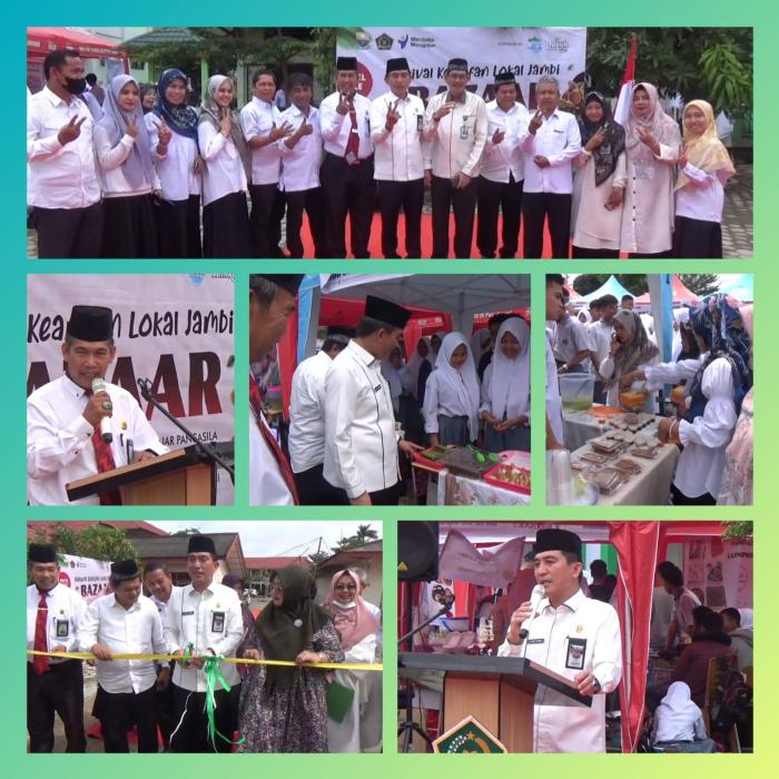 Lestarikan Kearifan Lokal, MAN 2 Kota Jambi Selenggarakan Bazar