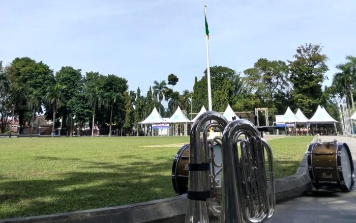 Siswa MAN 2 Kota Jambi Jadi Andalan Marching Band Bahana Tanah Pilih di Upacara Hari Pahlawan 2025 Kota Jambi