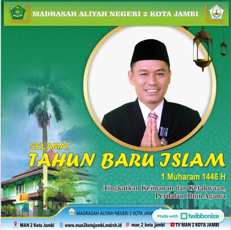 Tahun Baru Hijriah, Kepala MAN 2 Kota Jambi Himbau Guru dan Karyawan