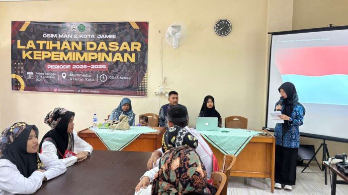 Dari Sini Pemimpin Madrasah Lahir: LDK OSIM MAN 2 Kota Jambi Resmi Dibuka