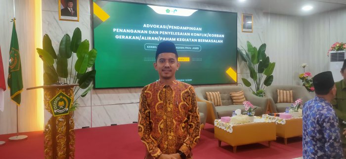 Guru BK MAN 2 Kota Jambi Hadiri Sosialisasi Penanganan Konflik dan Paham Bermasalah di Kanwil Kemenag