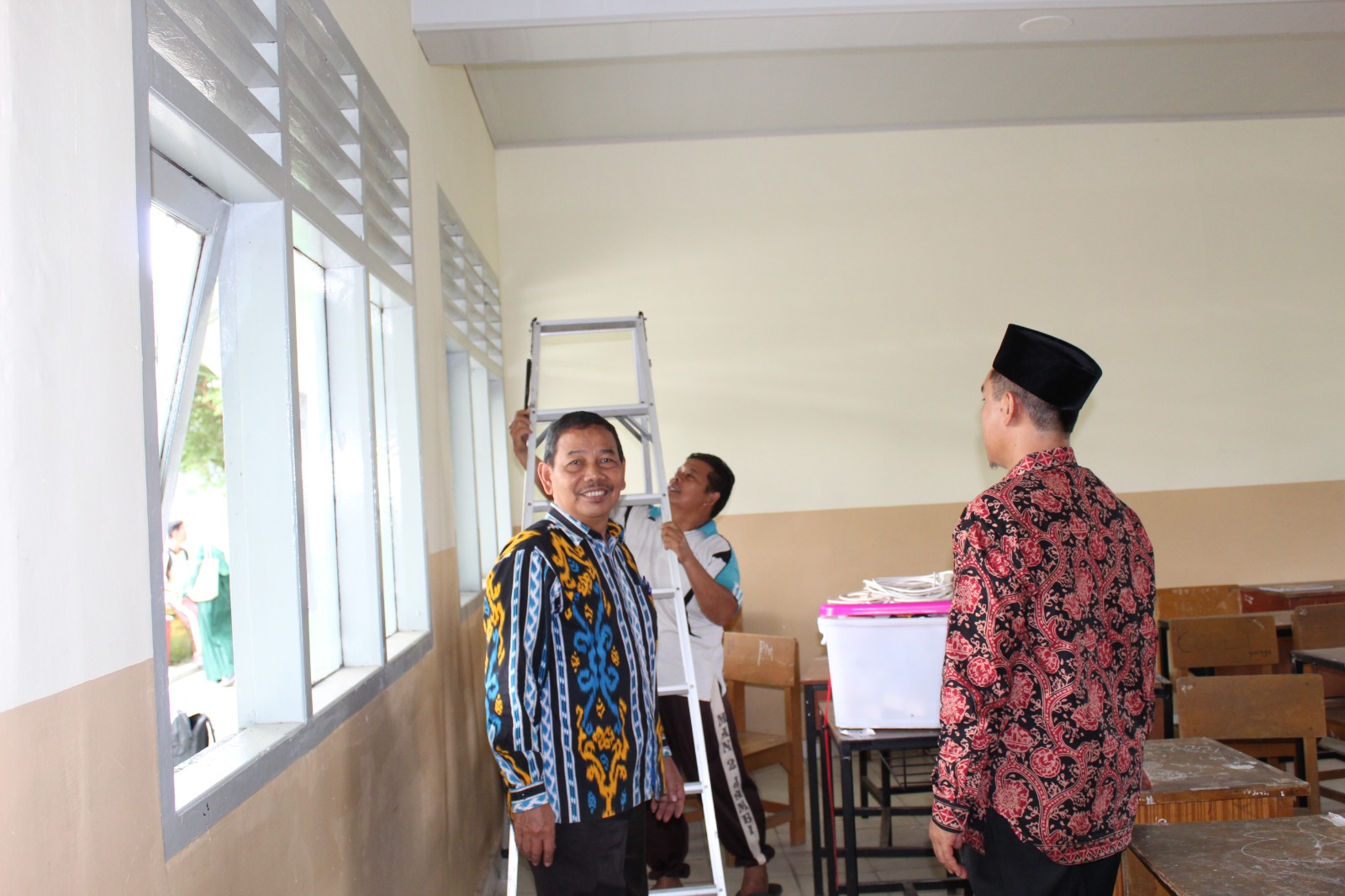 Jelang Tahun Ajaran Baru, Kamad MAN 2 Kota Jambi Cek Sarana Prasarana