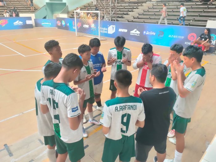 Tim Futsal C MAN 2 Kota Jambi Cukur Yadika B 6-0 di ASLA Futsal Championship 2025