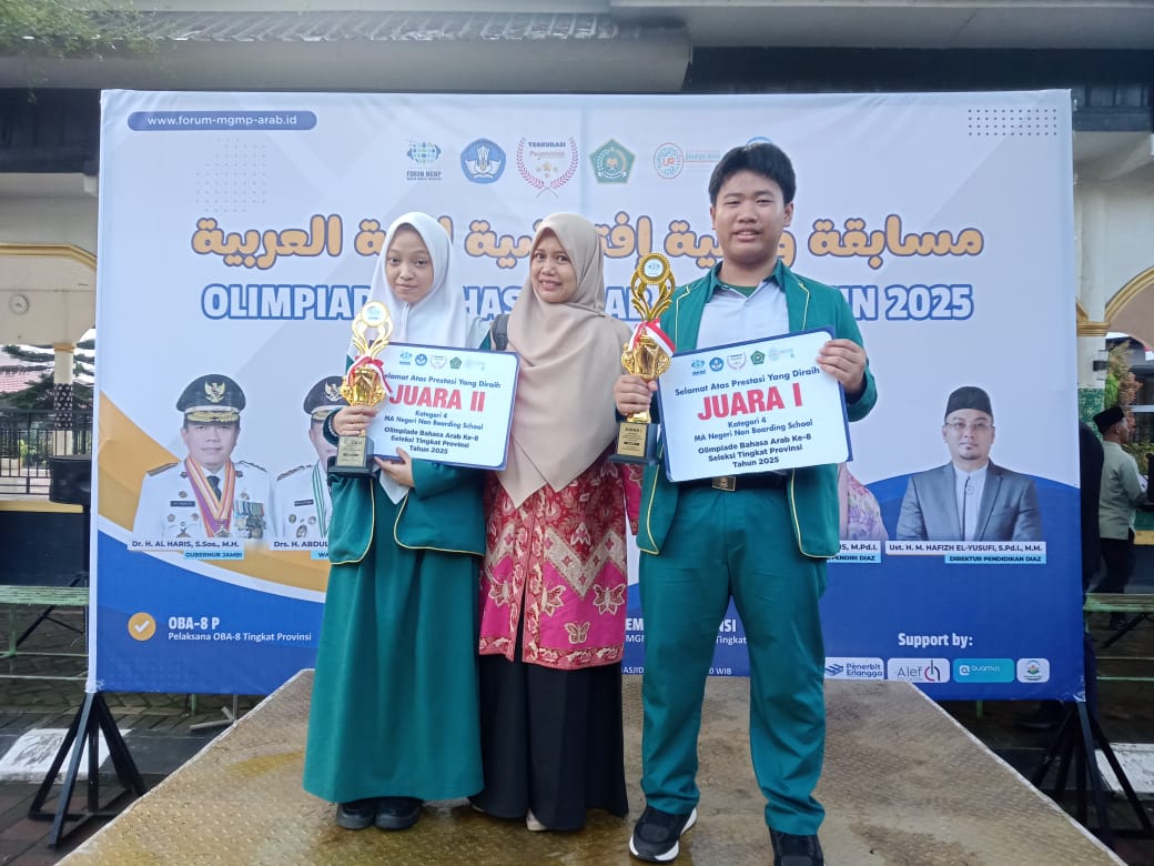 Siswa MAN 2 Kota Jambi Raih Juara 1 dan 2 Olimpiade Bahasa Arab, Wakili Jambi ke Tingkat Nasional