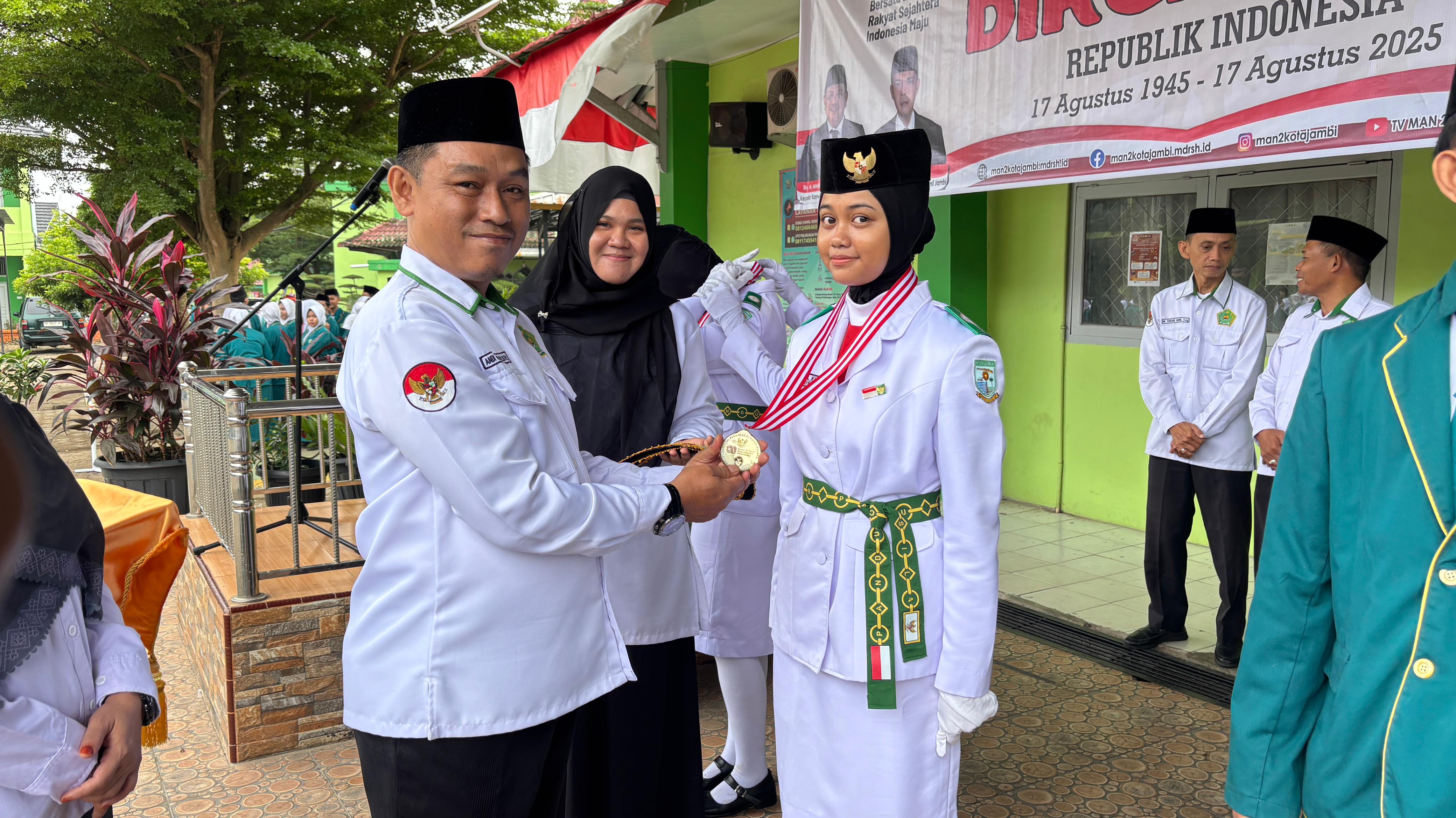 Kasiratul Khairah, Siswa MAN 2 Kota Jambi yang Terpilih Jadi Duta Paskibraka 2025