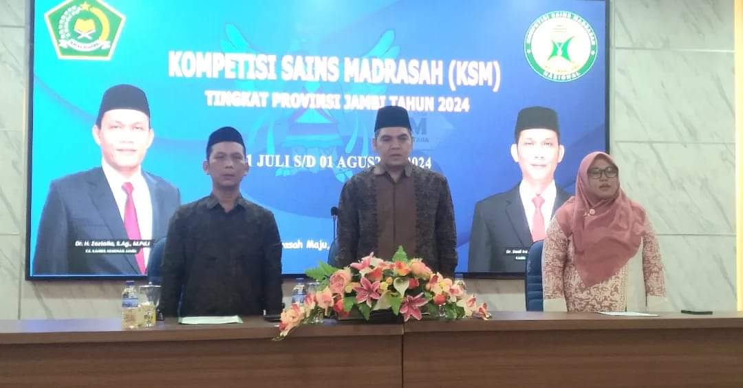 Plh. Kakanwil H. Wahyudi Abdul Wahab Buka KSM 2024 Tingkat Provinsi Jambi