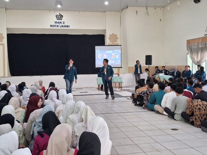 ITB dan Universitas Sriwijaya Sosialisasikan PMB kepada Siswa MAN 2 Kota Jambi