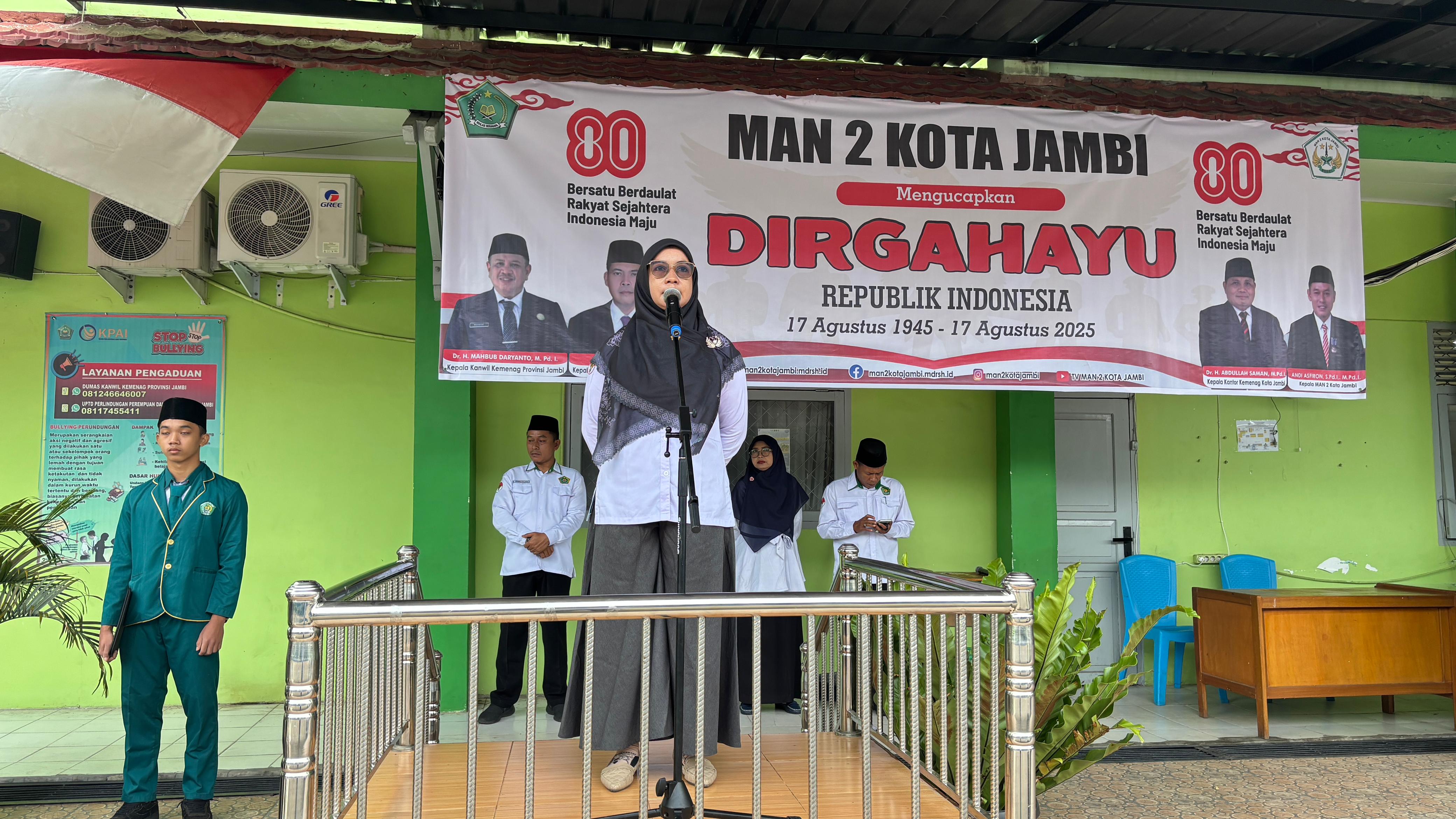 Waka Kesiswaan MAN 2 Kota Jambi: Disiplin Adalah Pintu Menuju Prestasi