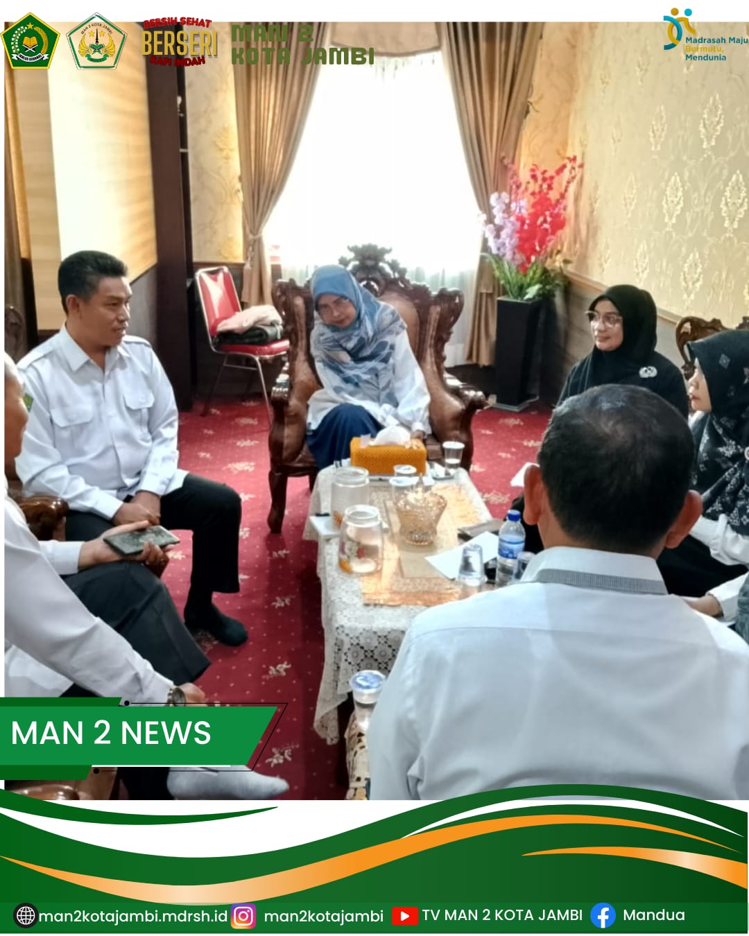 MAN 2 Kota Jambi Gelar Rapat Persiapan Milad, Bahas Teknis Lomba dan Jadwal Penting