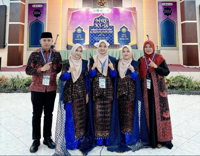 Mutia Khafidz Azzahro Tampil Total di MTQ Provinsi Jambi, Siap Rebut Kursi Final