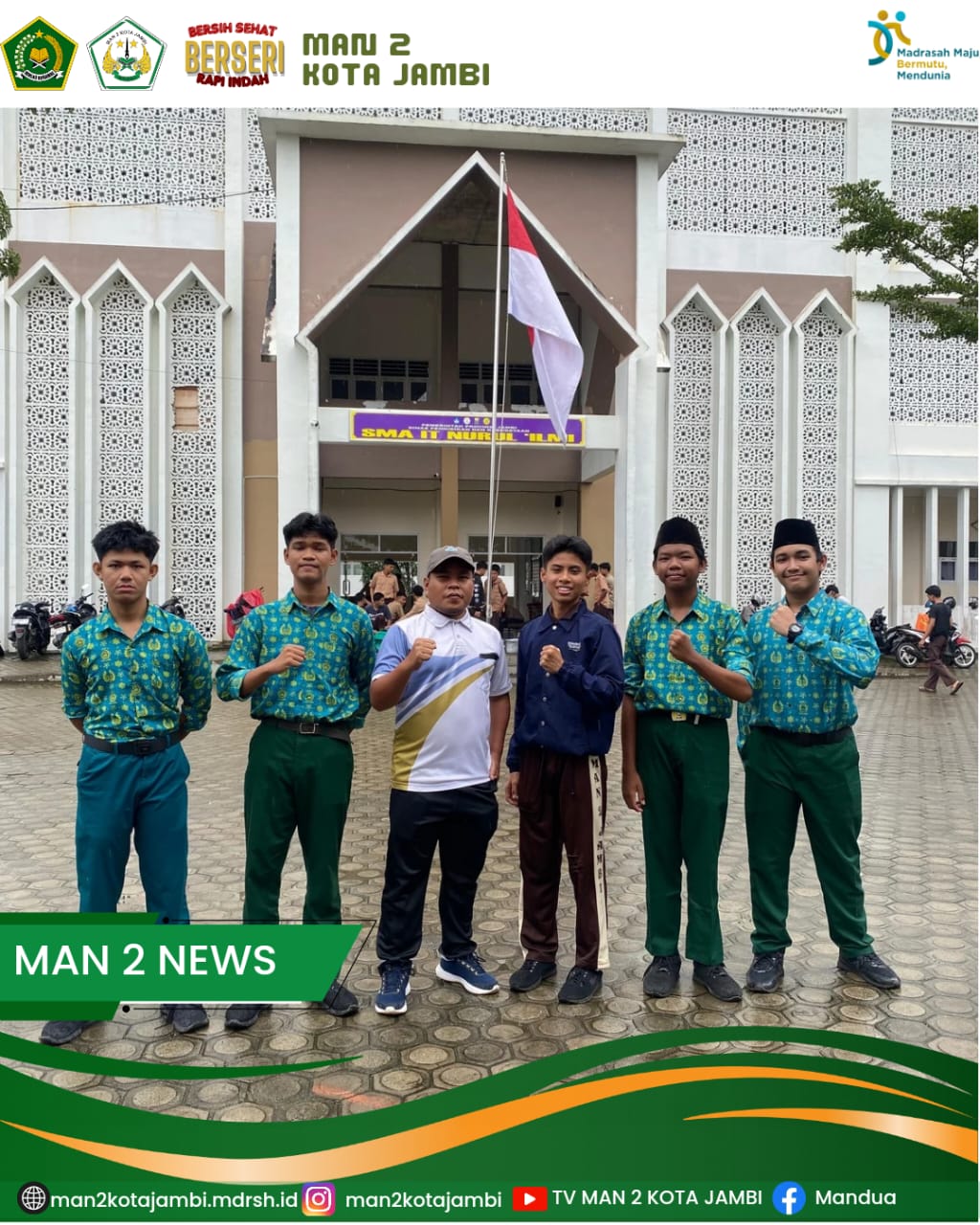 Siswa MAN 2 Kota Jambi Ukir Prestasi Gemilang di Ajang Catur NEUPHORIA II