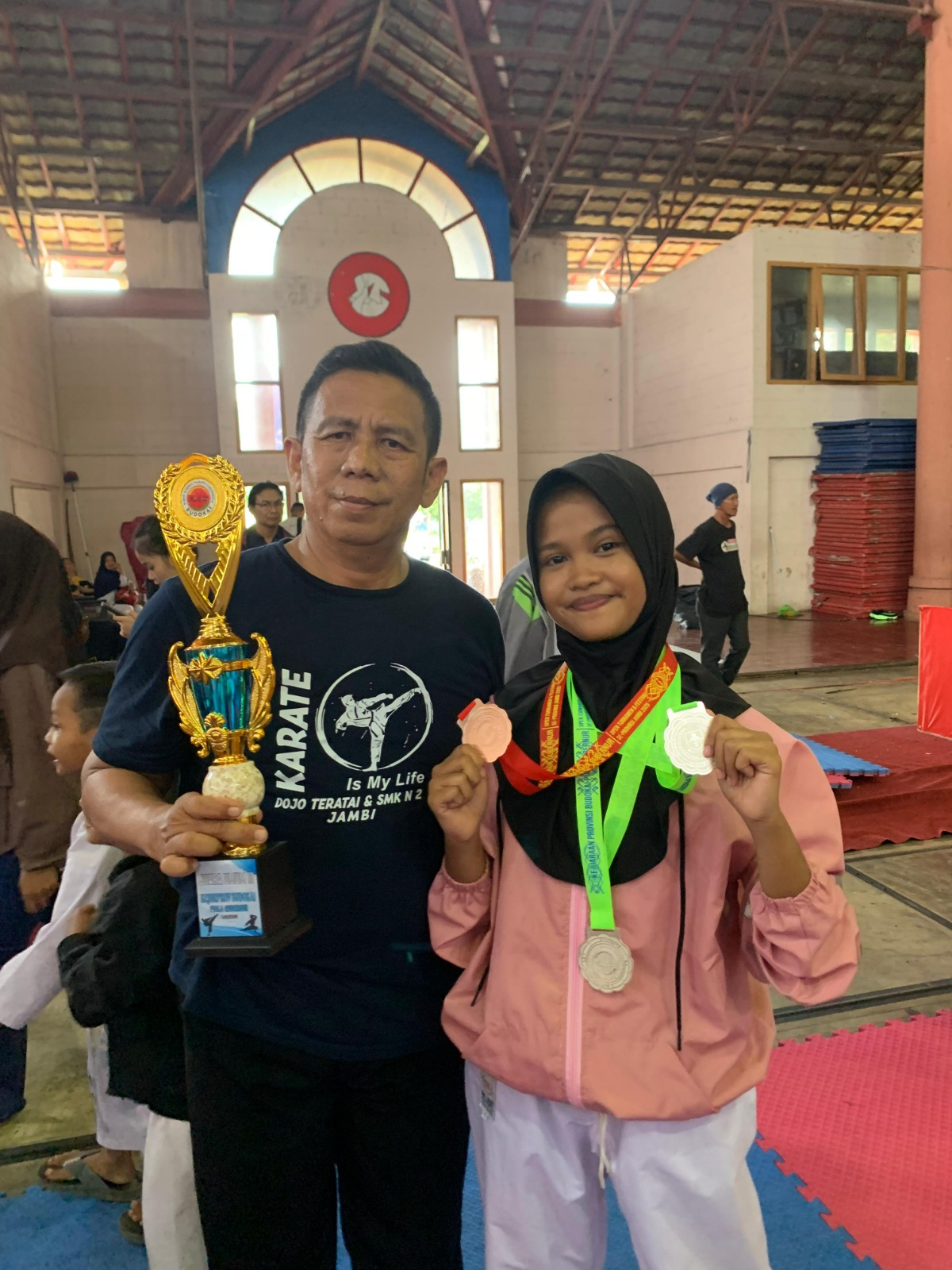 Bulan, Siswa MAN 2 Kota Jambi, Raih Tiga Prestasi di Kejuaraan Budokai Tingkat Provinsi