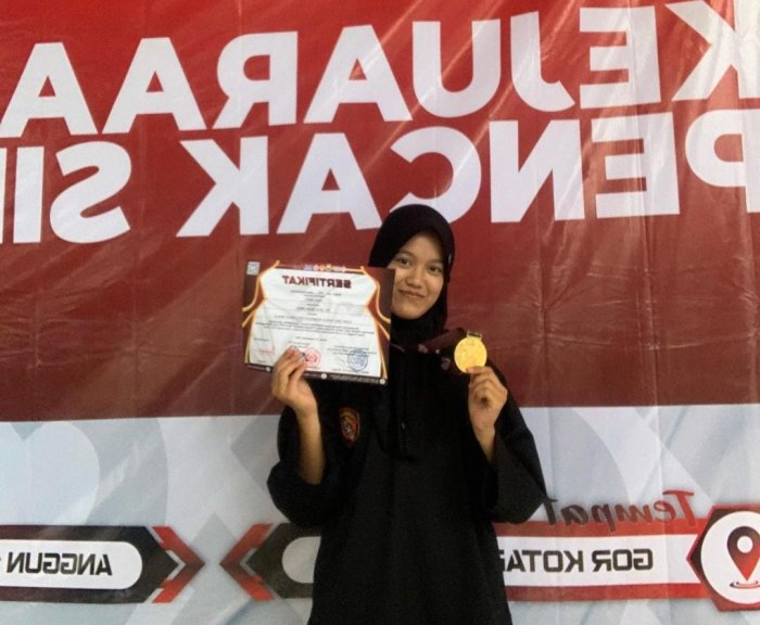 Vidia Wati Persembahkan Emas untuk MAN 2 Kota Jambi di Jambi Championship II