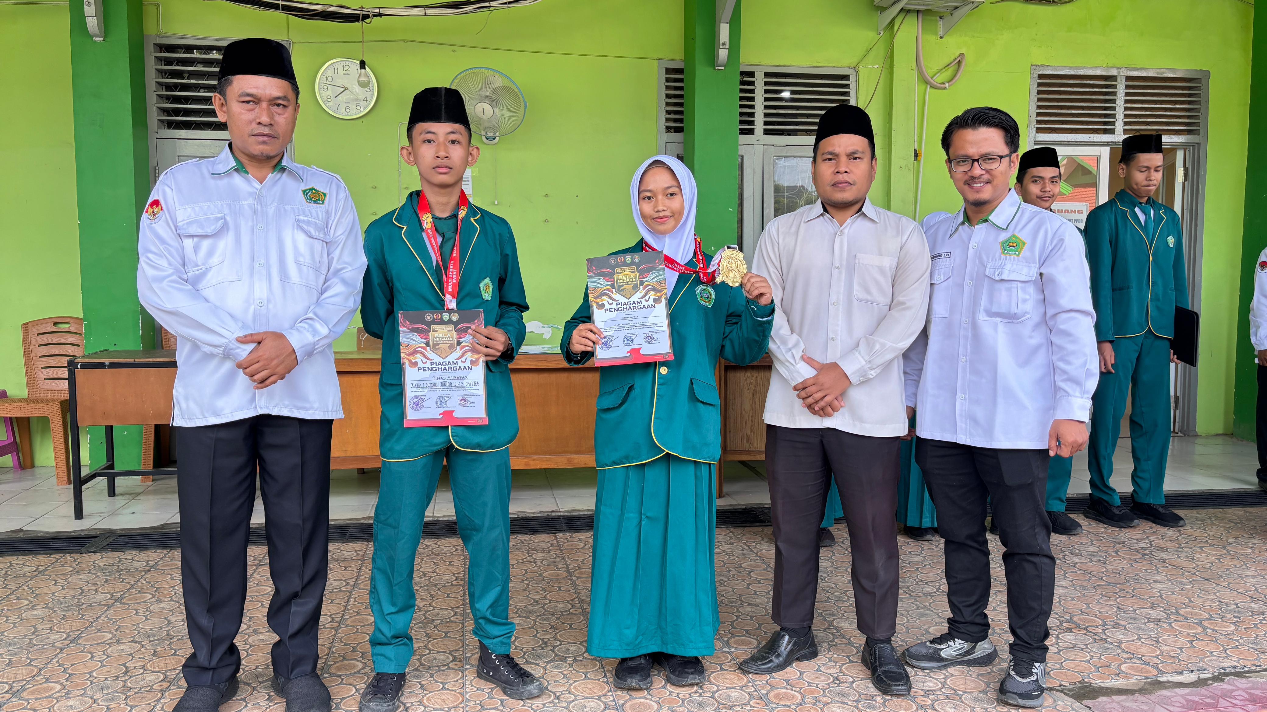 Siswa-Siswi MAN 2 Kota Jambi Raih Medali Emas di Kejuaraan Taekwondo Nasional Piala Menteri Pertahanan 2025
