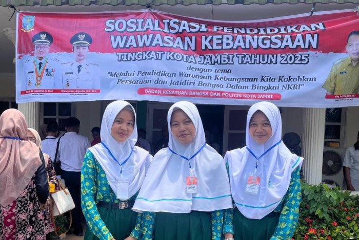 Calon Ketua OSIM MAN 2 Kota Jambi Ikuti Sosialisasi Wawasan Kebangsaan
