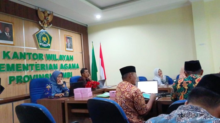 MAN 2 Kota Jambi Mantapkan Langkah Zona Integritas 2025 dalam Rakor Bersama Kakanwil Kemenag Jambi