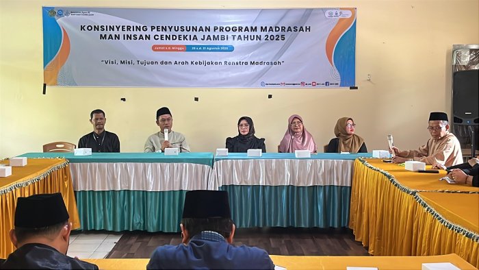 MAN 2 Kota Jambi Sambut Konsinyering MAN IC untuk Rumuskan Strategi Lima Tahun ke Depan