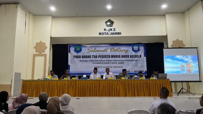 Perkuat Sinergi Pendidikan Sejak Awal, MAN 2 Kota Jambi dan Komite Bangun Kolaborasi Bersama Wali Siswa Baru