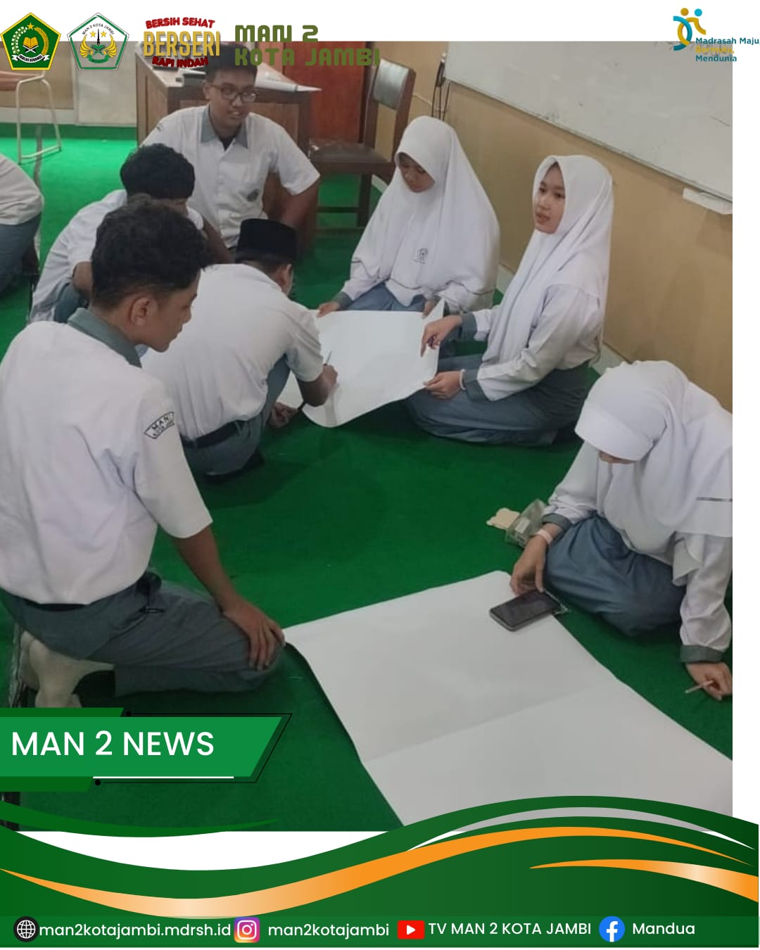 Hari Kedua P5RA MAN 2 Kota Jambi: Perang Melawan Cyber Bullying