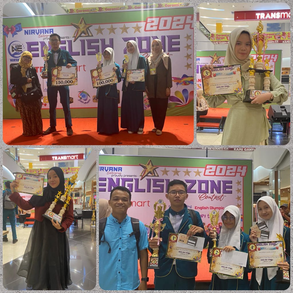 Utusan MAN 2 Kota Jambi Raih Juara dalam English Zone Contest di Transmart